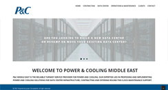 Desktop Screenshot of powerandcoolingme.com